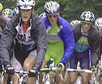 Andy Schleck w�hrend der 13. Etappe der Tour de France 2009